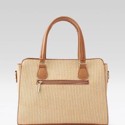 Mast & Harbour Textured Structured Handheld Bag image 2