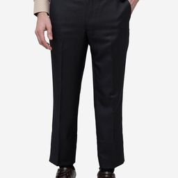 JADE BLUE Men Rayon Formal Trousers-image-80