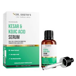 DR. SHETHS Kesar & Kojic Acid Serum For Dark Spots - 30ml-24
