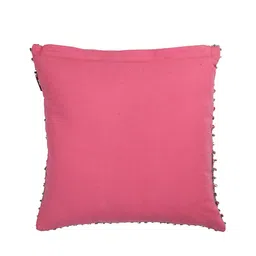 KLOTTHE Multicoloured Set of 5 Self Design Square Cushion Covers image 3