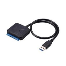 SATA3.0 to USB 3.0, External Hard Disk Data, Cable Supports 2.5/3.5 Inch 22PIN SSD External Hard Drive-25