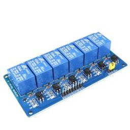 24V 6 channel with light coupling relay-42