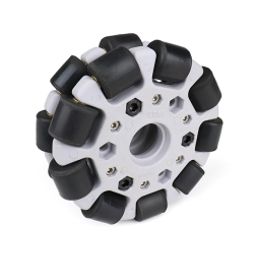 EasyMech Grey 100mm Double Glass Fiber Omni Wheel (BEARING TYPE ROLLER) High Quality-23