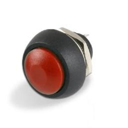 Red Waterproof PBS-33B 12MM 2PIN Self-Reset Mini Round Push Button-23