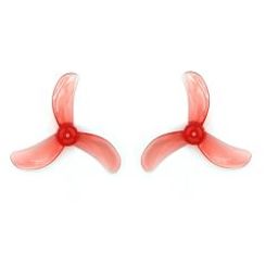 Pro-Range Propellers 40mm 1608 PC 3 Blade 1mm Propellers 4CW+4CCW- Clear Red-48