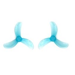 Pro-Range Propellers 40mm 1608 PC 3 Blade 1.5mm Propellers 4CW+4CCW- Clear Blue-31