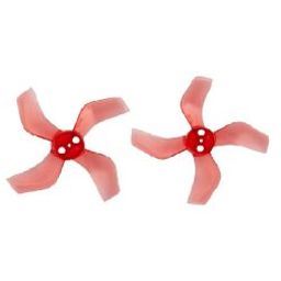 Pro-Range Propellers 40mm 1636 PC 4 Blade 1.5mm Propellers 4CW+4CCW- Clear Red-18