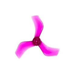Pro-Range Propellers 40mm 1635 PC 3 Blade 1.5mm Propellers 4CW+4CCW- Clear Purple (Single Hole)-36