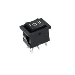 KCD1-1-203-Double Rocker Switch-6Pin(ON-OFF-ON)-33