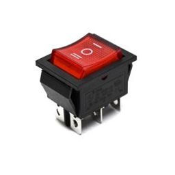 KCD2-203N-Rocker Switch DPDT-6Pin(ON-OFF-ON)-15