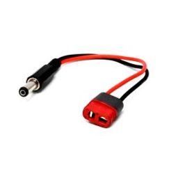 SafeConnect Nylon T-Connector Female to DC Jack Male Connector Battery Adapter Cable-49