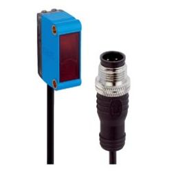 SICK 1053590 GL6-P7112 Photoelectric Sensor, 6m, PNP, Retroreflective, 10 to 30VDC, 4 Pin M12 Connector Cable, IP67-14