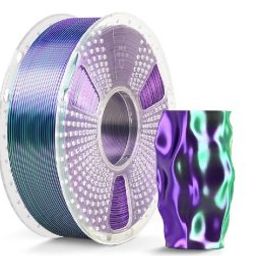 SunLu Silk PLA+ Green Purple 1.75mm 1kg/roll Dual Color Filament-34