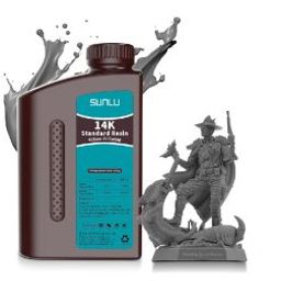 SunLu 14K Standard Resin Grey 1kg/Bottle ResinSunLu 14K Standard Resin Grey 1kg/Bottle Resin-image-71