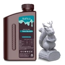 SunLu 14K Water Washable Resin Grey 1kg/Bottle ResinSunLu 14K Water Washable Resin Grey 1kg/Bottle Resin-image-8