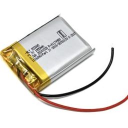 WLY803040 3.7V 1000mAh 1S LiPo Battery – Micro Rechargeable Battery Pack for Wearables / Micro Drone / IoT-37
