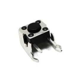 TSD010A05026A-BZCN-With bracket 6mm 5mm 50mA Round Button Horizontal Plug 6mm 260gf 12V Plugin Tactile Switches ROHS-46