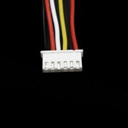 JST-XH 2.54MM-6 Pin Female Housing Connector with Silicone Wire 300mm(22AWG)-12