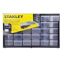 STANLEY 1-93-980 30-Compartment Heavy-Duty Portable Plastic Multi-Purpose Storage Box For Easy & Convenient Storage, 6 Kg Load Capacity-10