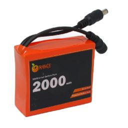 Pro-Range INR 18650 11.1V 2000mAh 3C 3S1P Li-Ion Battery Pack with DC Jack Male & Female-14