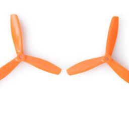 Pro-Range Propellers 6045(6X4.5) Tri Blade Bullnose Polycarbonate Orange 2CW+2CCW-2pairs-42
