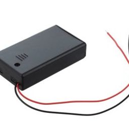 3 x 1.5V AAA battery holder with cover and On/Off Switch-55