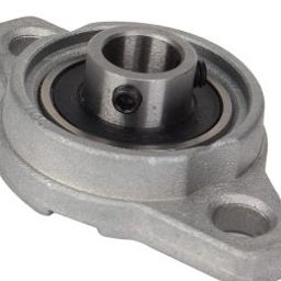 10mm Inner Diameter Zinc Alloy Pillow Block Flange Bearing FL000-37