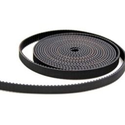 10M GT2 Width 6mm Black Open Timing Belt For 3D Printer-0