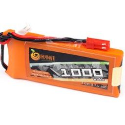 Pro-Range 3.7V 1000mAh 30C 1S Lithium Polymer Battery Pack-51