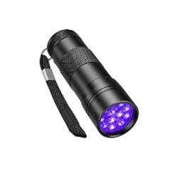UV Light Torch 12 LED UV Portable Flashlight Jade Appraisal Light Detector Lamp-35