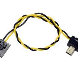 Mini USB (90° Connector) to FPV AV Output Cable for GoPro Hero 3-3
