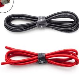 High Quality Ultra Flexible 8AWG Silicone Wire 0.5m (Red) + 0.5m (Black)-14
