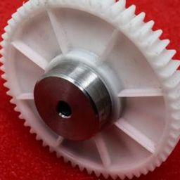60 Teeth Plastic Spur Gear with Metal Insert (1.25M-60T-6-75)-48