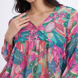 glitchez Abstract Print Regular Fit Top image 5
