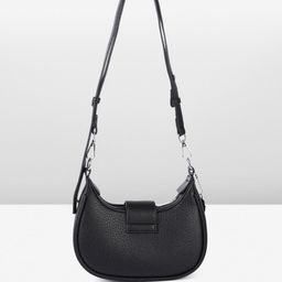 Mast & Harbour Textured Half Moon Sling Bag image 2