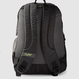 Skybags Unisex Black & White Brand Logo Print Backpack- 21.3 Ltrs image 4