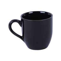 CDI Set Of 6 Black Solid Rounded Tea Cups image 3