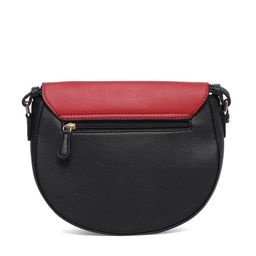Fastrack Red & Black Colourblocked Sling Bag image 2