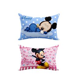 Kuber Industries Kids Set Of 2 Disney Printed Pure Cotton Baby Pillows-picture-31