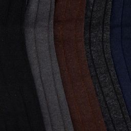 MARC Men Pack of 5 Patterned Ankle-Length Socks image 2