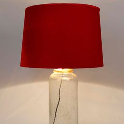 Grated Ginger Red Self Design Fizz Jar Table Lamp image 3