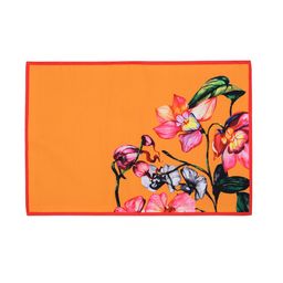 SEJ by Nisha Gupta Set of 6 Yellow & Multicoloured Printed Table Placemats image 3