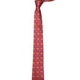 Tossido Men Red Printed Broad Tie image 3