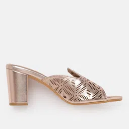 CORSICA Block Heel With Laser Cuts image 2