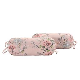 SWAYAM Unisex Set Of 6 Pink & Grey Printed Diwan Set image 5