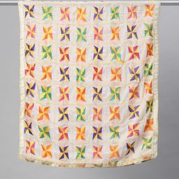 SWI Stylish Embroidered Dupatta with Phulkari image 3