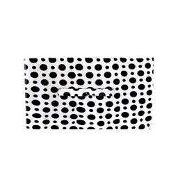Kuber Industries Set Of 3 White & Black Dot Printed Organizer Box with Handle image 5