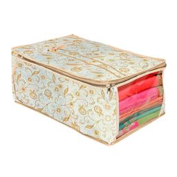 Kuber Industries Set of 9 Printed Non-Woven Fabric Extra Large Saree Cover image 5