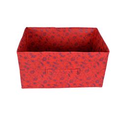 Kuber Industries Set Of 3 Red & Blue Floral Printed Drawer Orangizers image 4