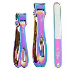 Beaute Secrets Unisex Nail Clippers Set, Toenail Clipper Cutter with Nail File-37